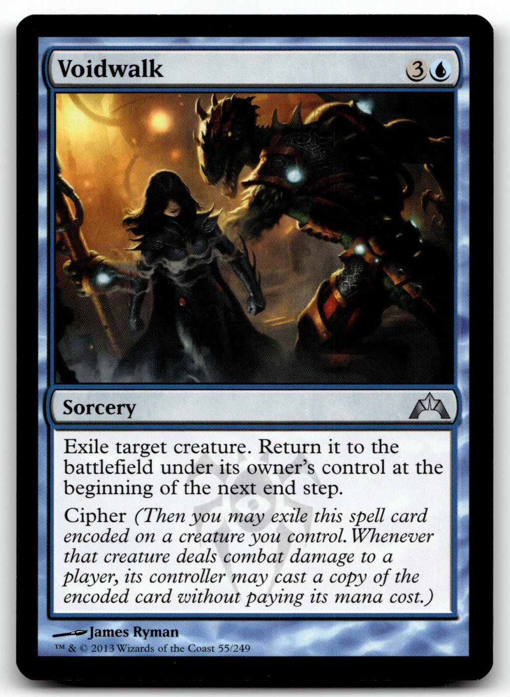 Voidwalk 55 Uncommon Gatecrash Magic: The Gathering Near Mint