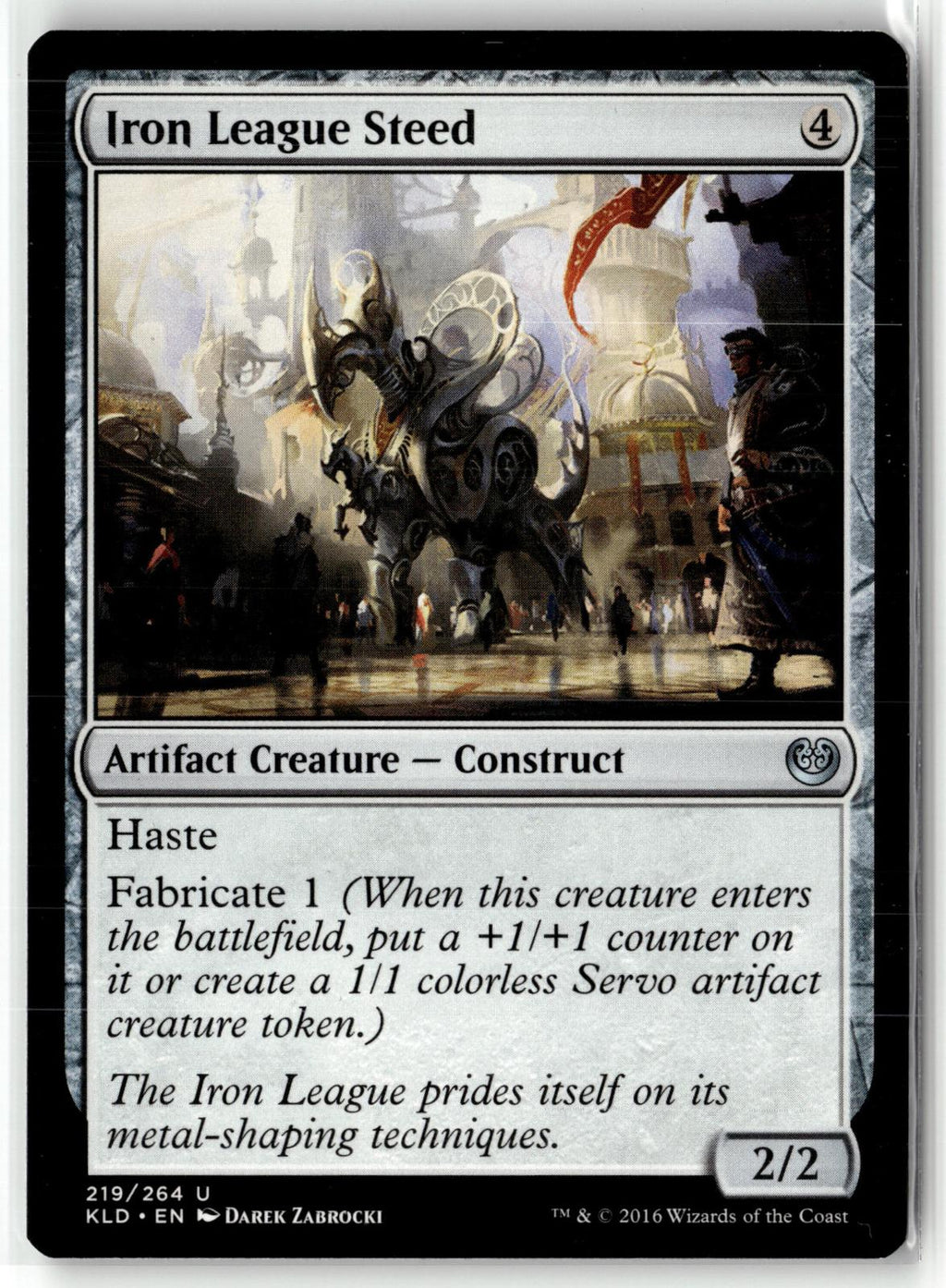 Iron League Steed 219 Uncommon Kaladesh Magic: The Gathering Near Mint