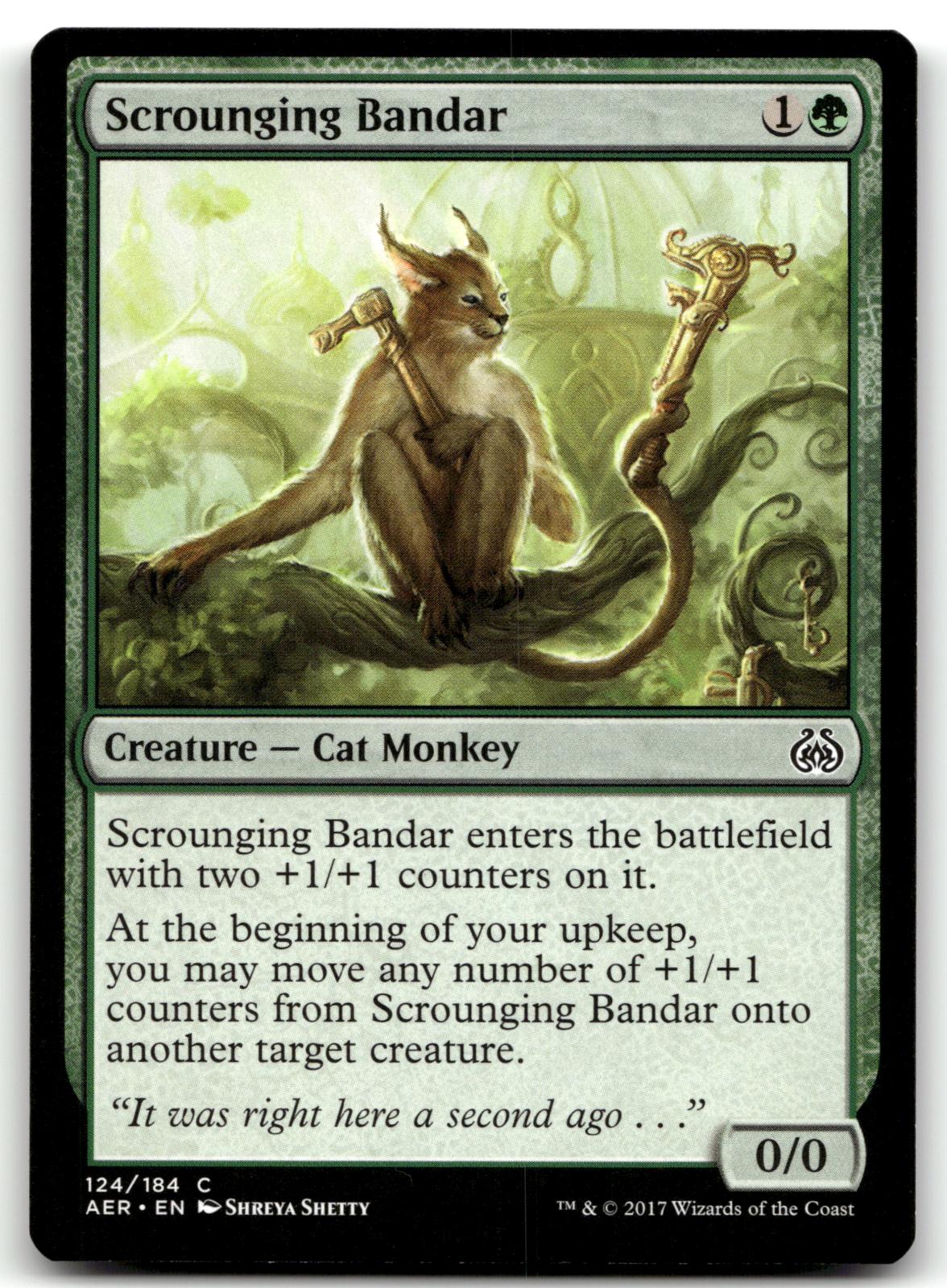 Scrounging Bandar 124 Common Aether Revolt Magic: The Gathering Near Mint