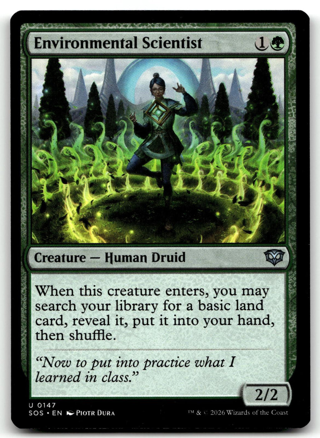 Environmental Scientist 147 Secrets of Strixhaven Magic: The Gathering NM