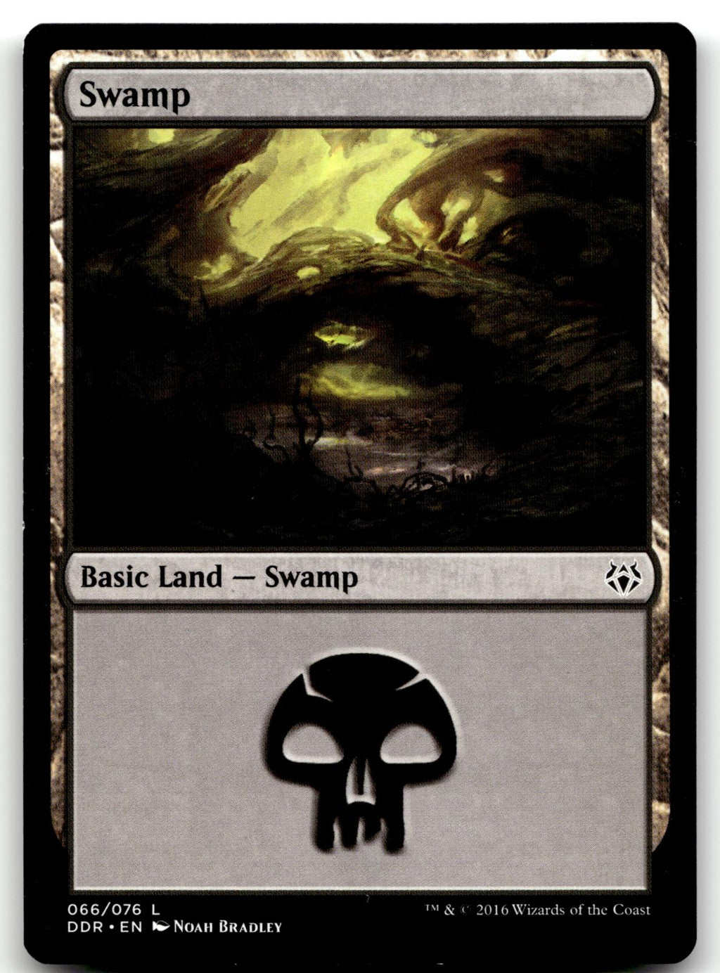 Swamp (066) 66 Land Duel Decks: Nissa vs. Ob Nixilis Magic: The Gathering NM