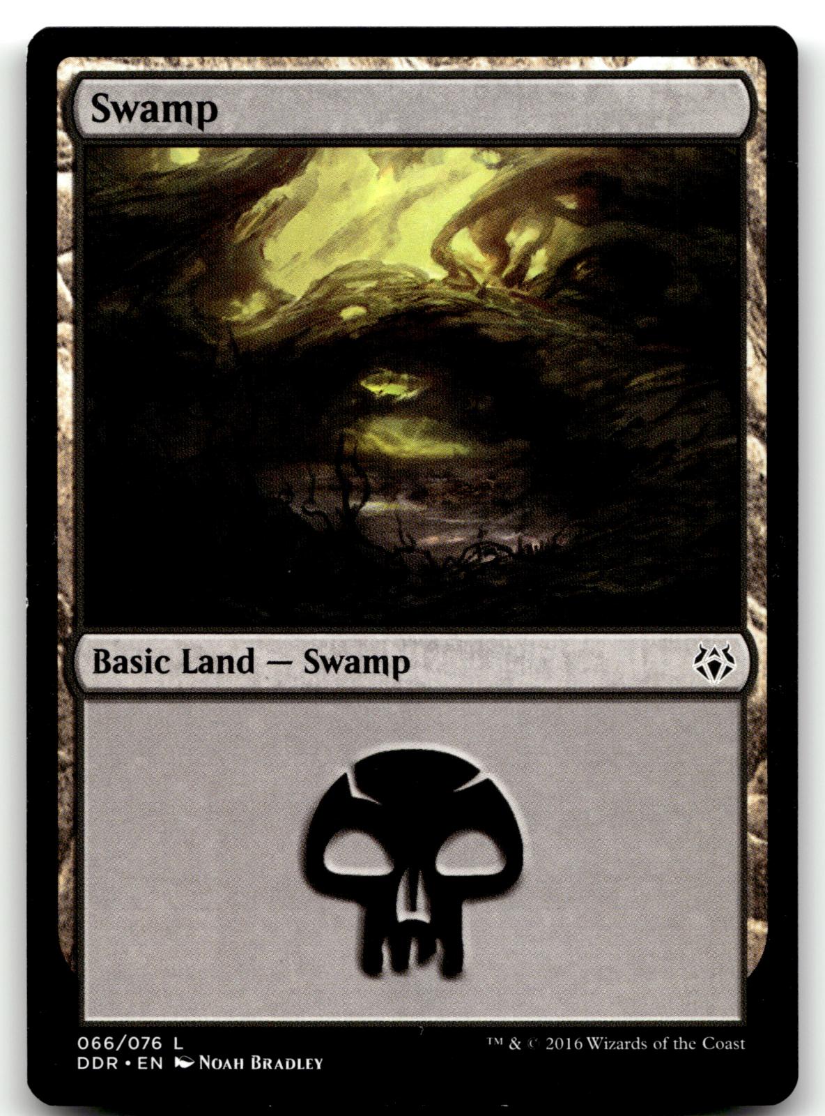 Swamp (066) 66 Land Duel Decks: Nissa vs. Ob Nixilis Magic: The Gathering NM