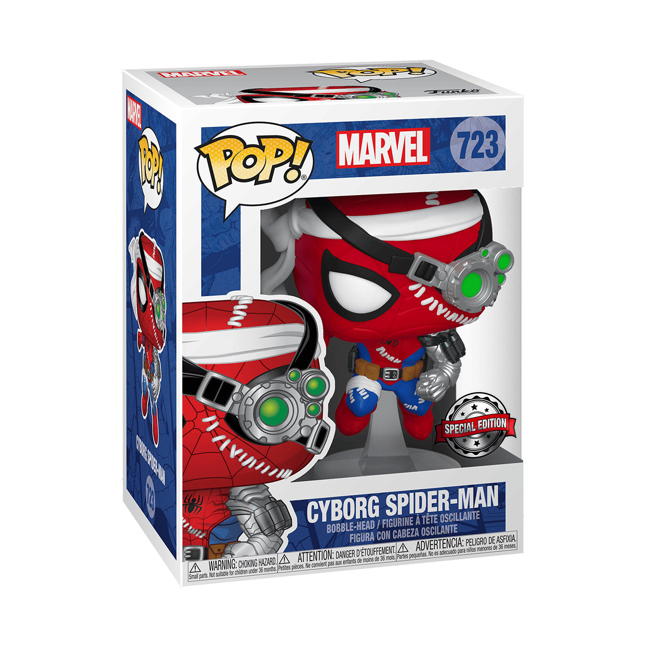 Funko Pop! Vinyl: Marvel - Cyborg Spider-Man - Target (Exclusive) #723