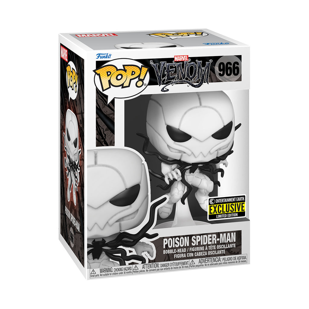 Funko Pop! Vinyl: Marvel - Poison Spider-Man - Entertainment Earth (EE)...