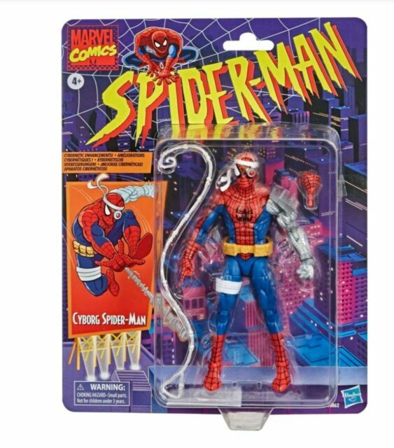 Hasbro Marvel Retro Cyborg Spider-Man 6" Action Figure - Multicolored